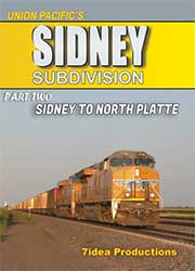 Union Pacifics Sidney Subdivision Sidney to North Platte Part 2 DVD