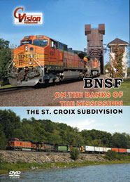 BNSF On the Banks of the Mississippi DVD